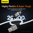 Baseus CoolPlay Series Fast Charging USB Type-A to Type-C Cable 2m 100W White