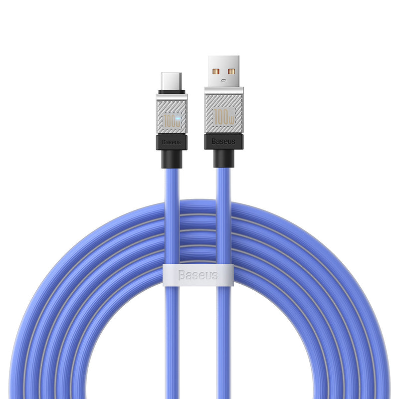 Baseus CoolPlay Series Fast Charging USB Type-A to Type-C Cable 2m 100W Blue