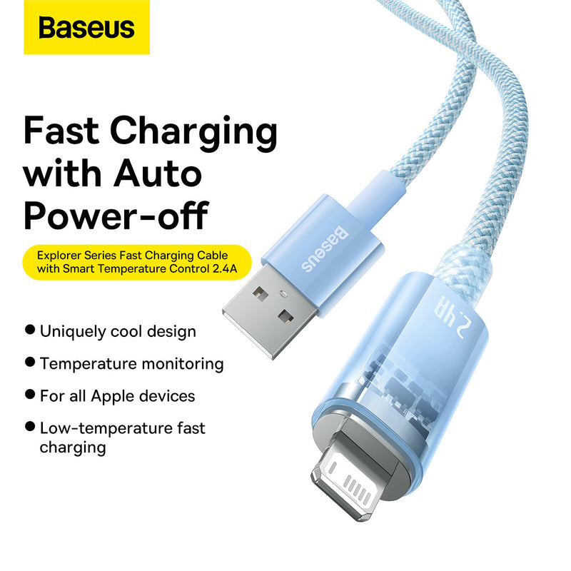 USB-A to Lightning Cable 1m