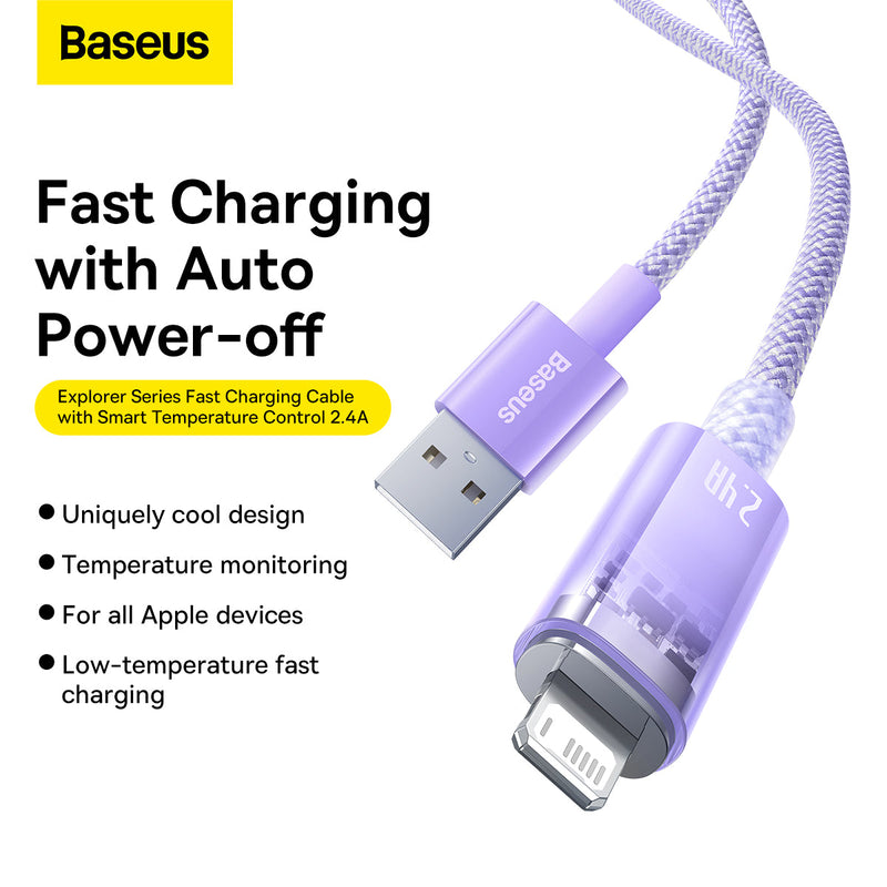 USB-A to Lightning Cable 1m