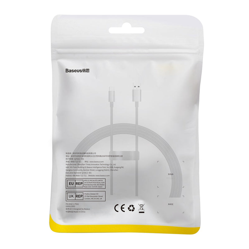 USB-A to USB-C Cable 1.5m