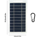 Solar Panel For Charging Devices - 2W/5V USB Output