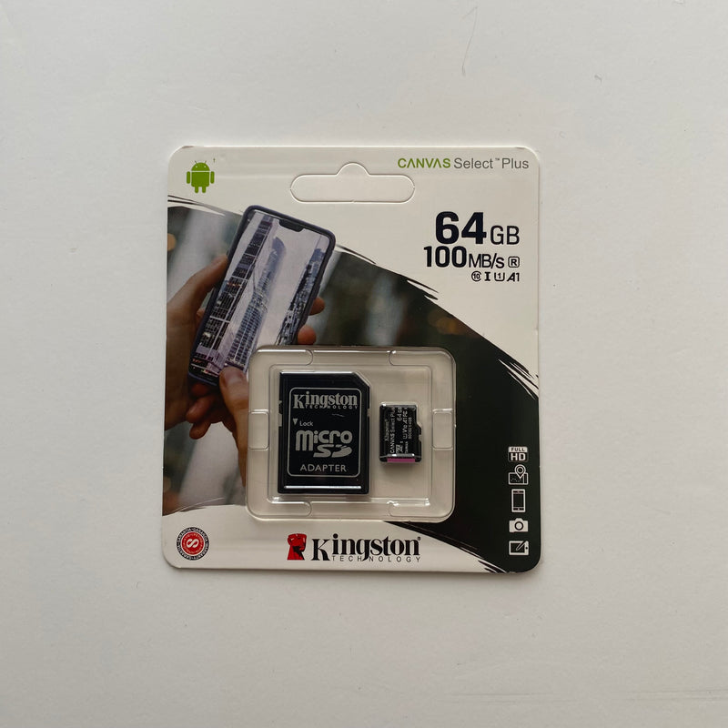 Memory Micro SD Card (32GB, 64GB, 128GB, 256GB)