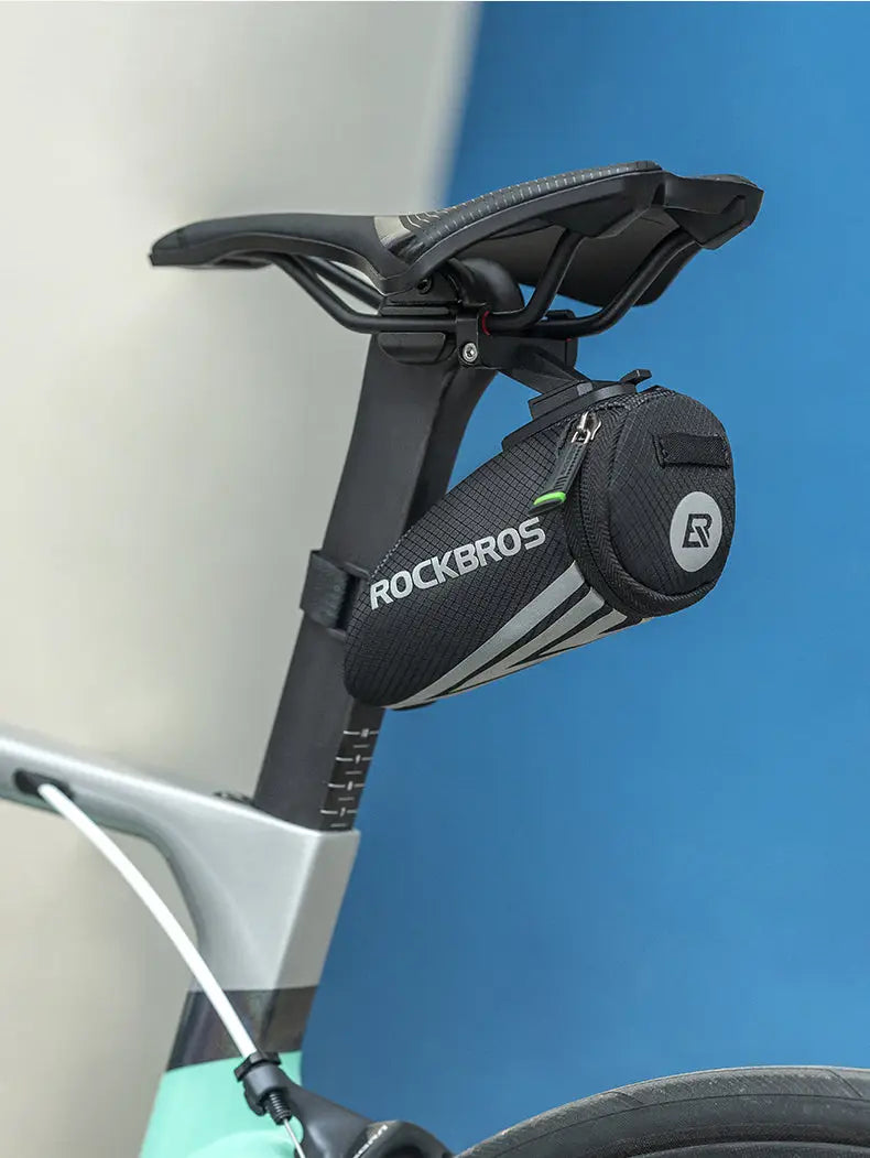 Bicycle Saddle Under Seat Seatpost Tiny Small Bag for MTB