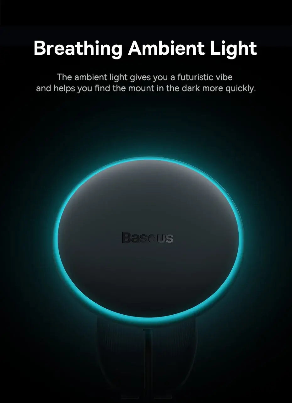 Baseus 15W Wireless Charging Magnetic Phone Holder with 25W