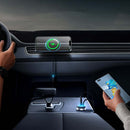 Baseus 15W Wireless Charging Magnetic Phone Holder with 25W USB-C Car Charger