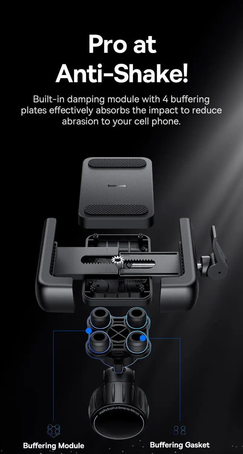 Bicycle Handlebar Mount Phone Holder One-Hand Operation
