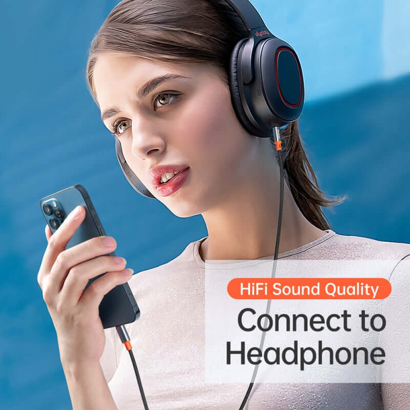 iP Lightning to 3.5 mm Male Digital Audio Cable 1.2M