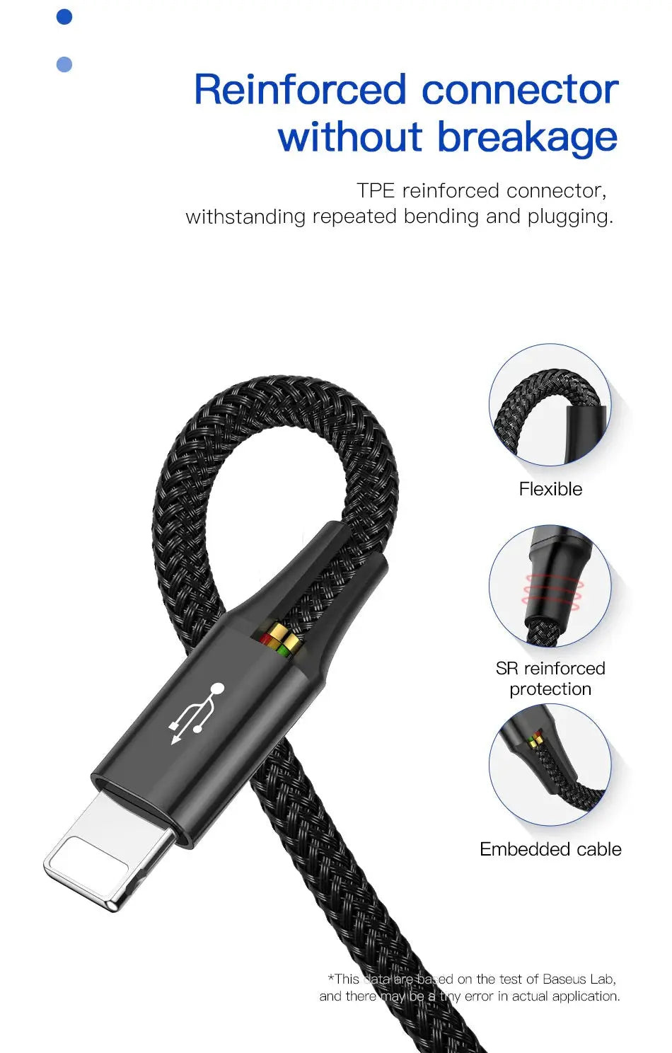 4 in 1 USB to 2x Type-C 1x Lightning 1x Micro USB Charging