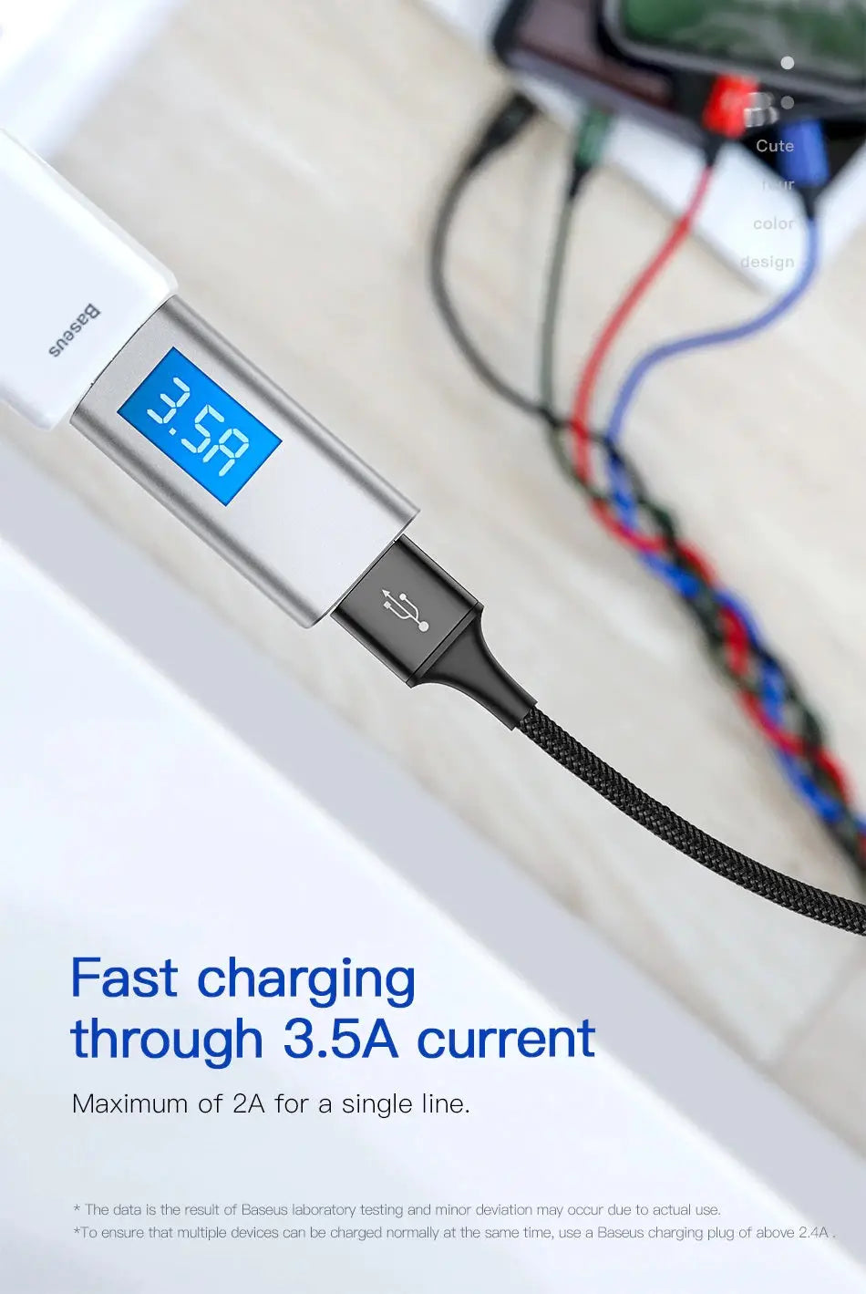 4 in 1 USB to 2x Type-C 1x Lightning 1x Micro USB Charging