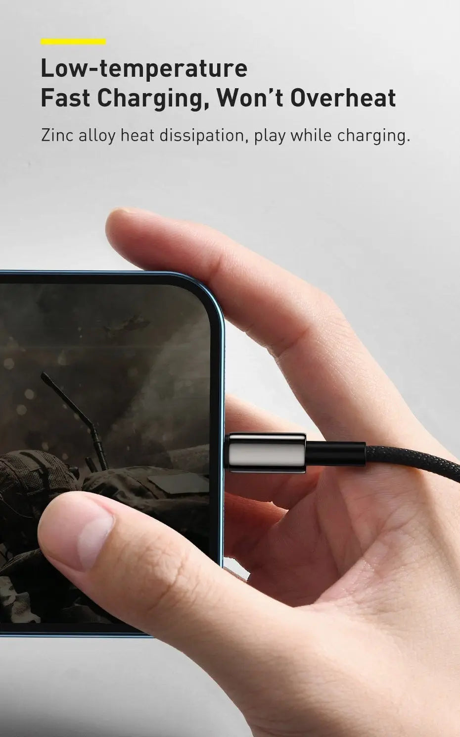 3 in 1 USB To Lightning / Micro USB / Type-C Multi 3.5A