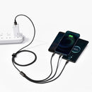 3 in 1 USB To Lightning / Micro USB / Type-C Multi 3.5A Fast Charging Cable 1.5M