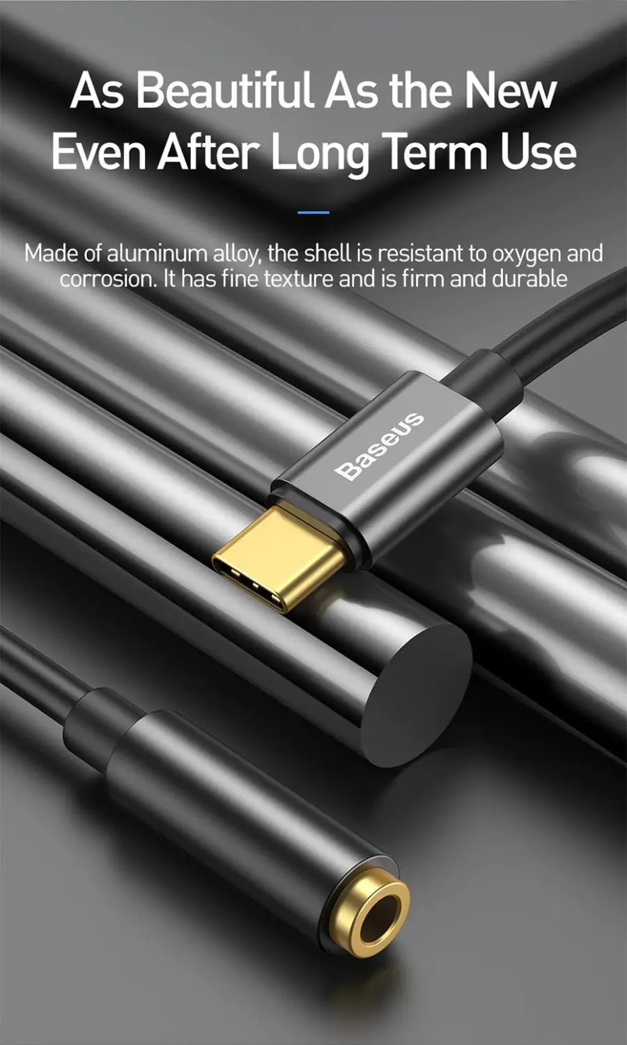 Type C/ USB C to 3.5mm Earphone Aux Jack Audio Converter
