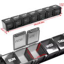 Daily Pill Box (Black)