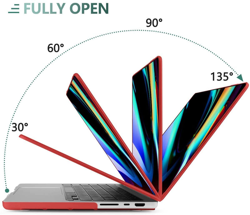 MacBook Pro 14" (M4 Pro, 2024) A3401 Matte Hard Case [Red]