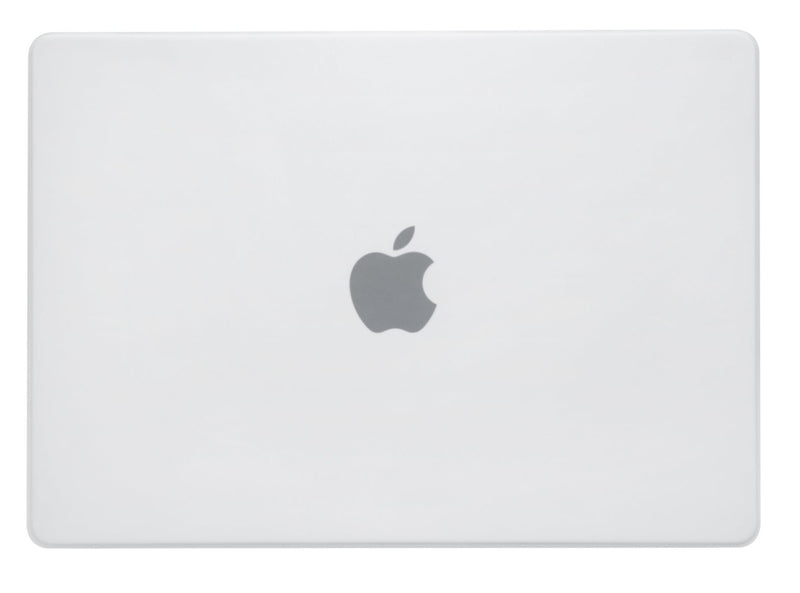 Rubberised Plastic Hard Case for MacBook Pro 16" (M3 Max, 2023) Translucent White