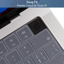 MacBook Pro 14" (M4 Max, 2024) A3185 Keyboard Cover Skin [Clear]