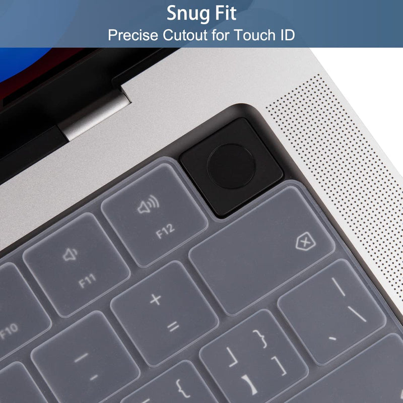 MacBook Pro 14" (M4 Max, 2024) A3185 Keyboard Cover Skin [Clear]