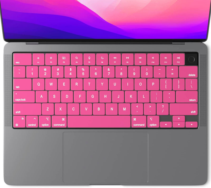 MacBook Air 15 (M4, 2025) A3241 Keyboard Cover Skin [Pink]