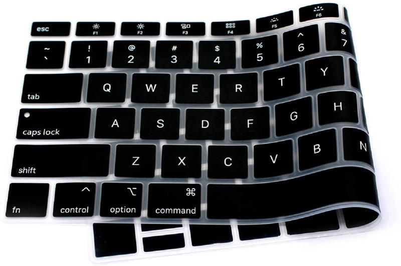MacBook Air 15 (M4, 2025) A3241 Keyboard Cover Skin [Black]