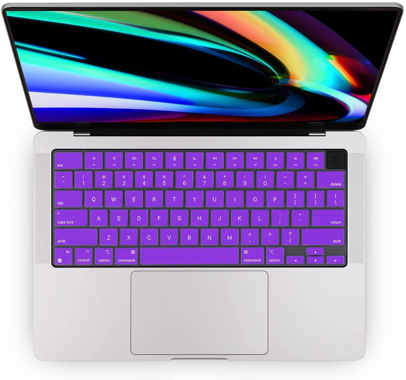 MacBook Air 15 (M4, 2025) A3241 Keyboard Cover Skin [Purple]