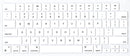 MacBook Air 13" Keyboard Cover Skin (M2, 2022)