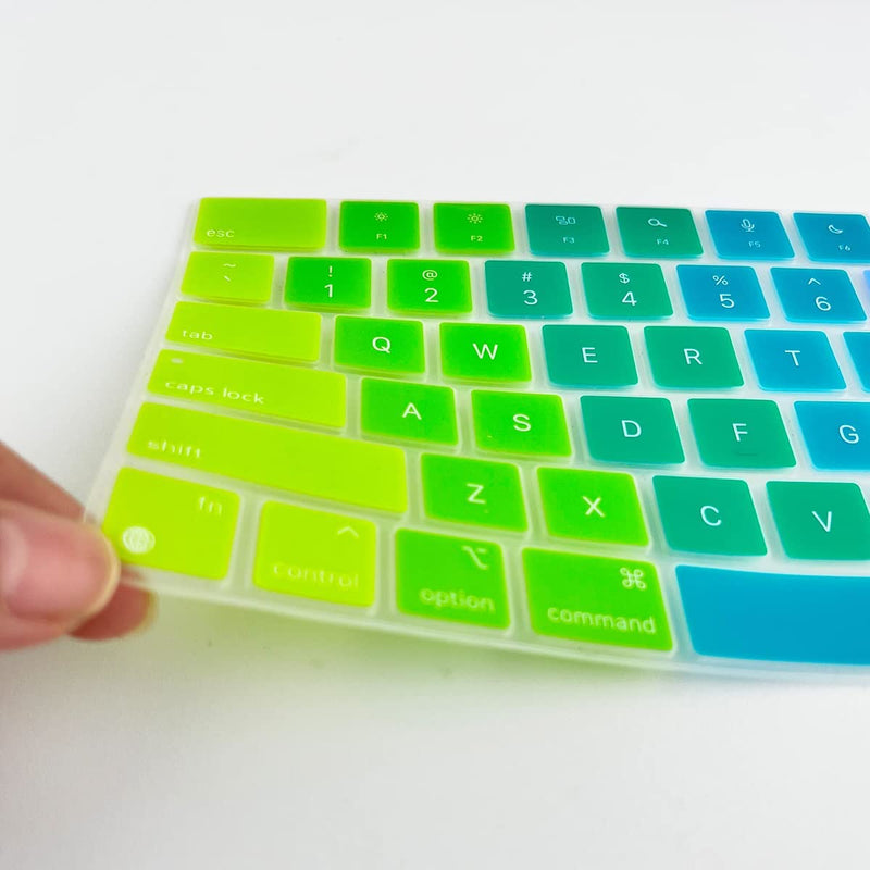 MacBook Pro 14" (M4 Pro, 2024) A3401 Keyboard Cover Skin [Rainbow]