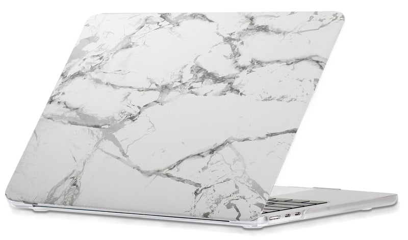 MacBook Air 13 (M4, 2025) A3240 Designer Hard Case [WhiteMarble]