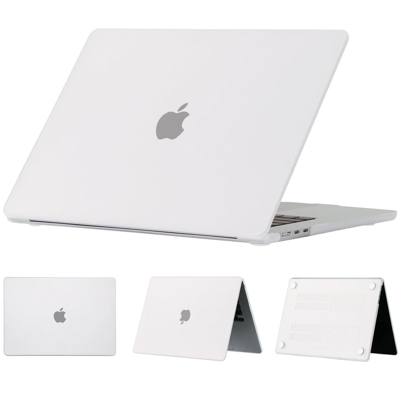 MacBook Air 15 (M4, 2025) A3241 Matte Hard Case [TranslucentWhite]