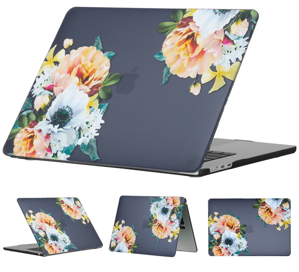 MacBook Air 15 (M4, 2025) A3241 Designer Hard Case [Flower]