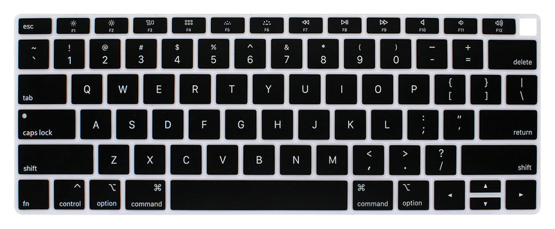 MacBook Air 13" (2018-2019) A1932 Keyboard Cover Skin (Black)