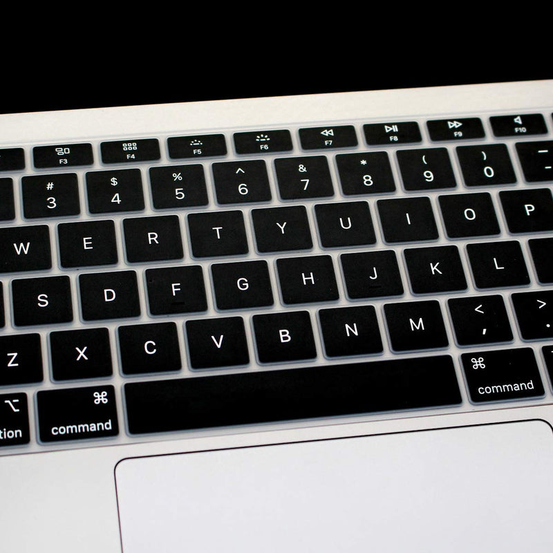 MacBook Air 13" (2018-2019) A1932 Keyboard Cover Skin (Black)