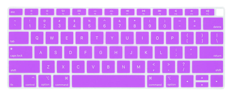 MacBook Air 13" (2018-2019) A1932 Keyboard Cover Skin (Purple)