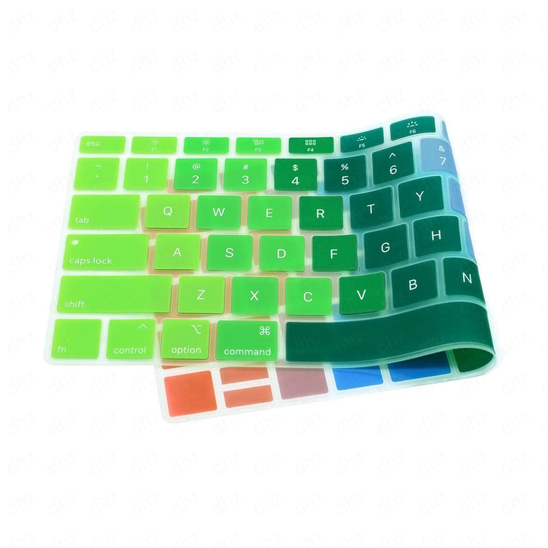 MacBook Air 13" (2018-2019) A1932 Keyboard Cover Skin (Rainbow)