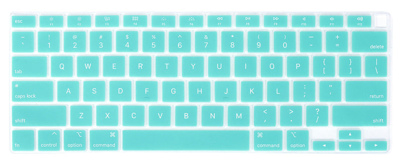 MacBook Air 13" (2020) A2179 Keyboard Cover Skin (Turquoise)