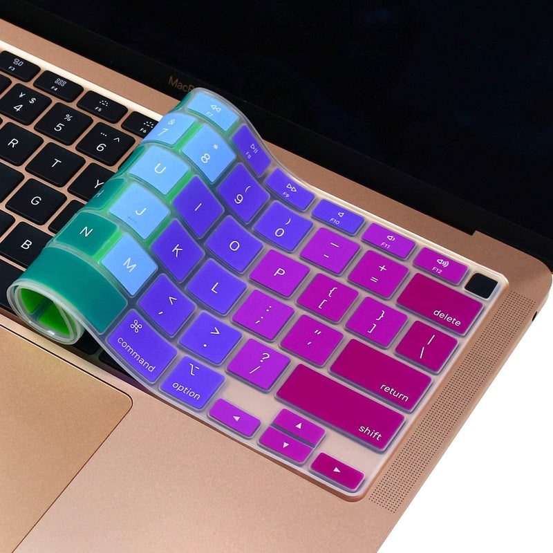 MacBook Air 13" (2020) A2179 Keyboard Cover Skin (Rainbow)