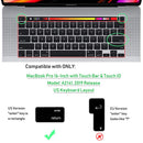 MacBook Pro 16" (2019) A2141 Keyboard Cover Skin (Clear)
