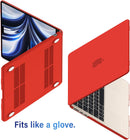MacBook Air 13 (M4, 2025) A3240 Matte Hard Case [Red]