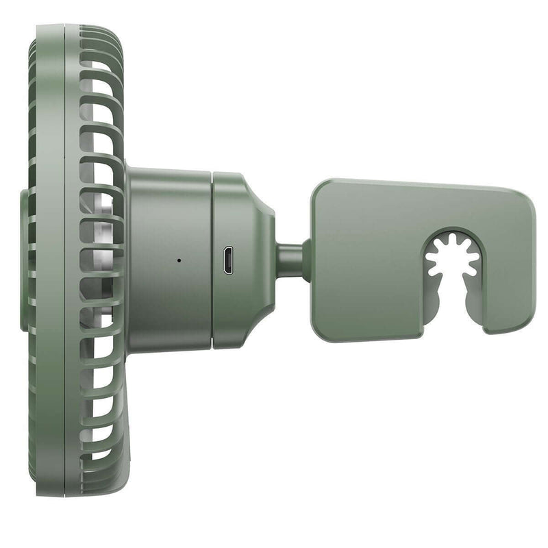 Car Vehicle mount headrest Rear Back Seat Magnetic Adjustable Cooling Fan