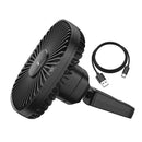 Car Vehicle mount headrest Rear Back Seat Magnetic Adjustable Cooling Fan