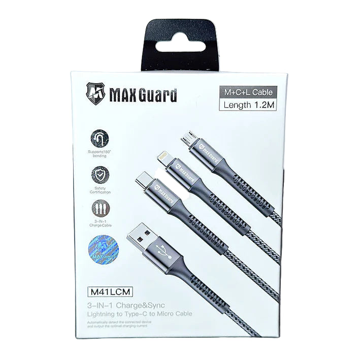 Maxguard 1.2M M+C+L Cable M41LCM