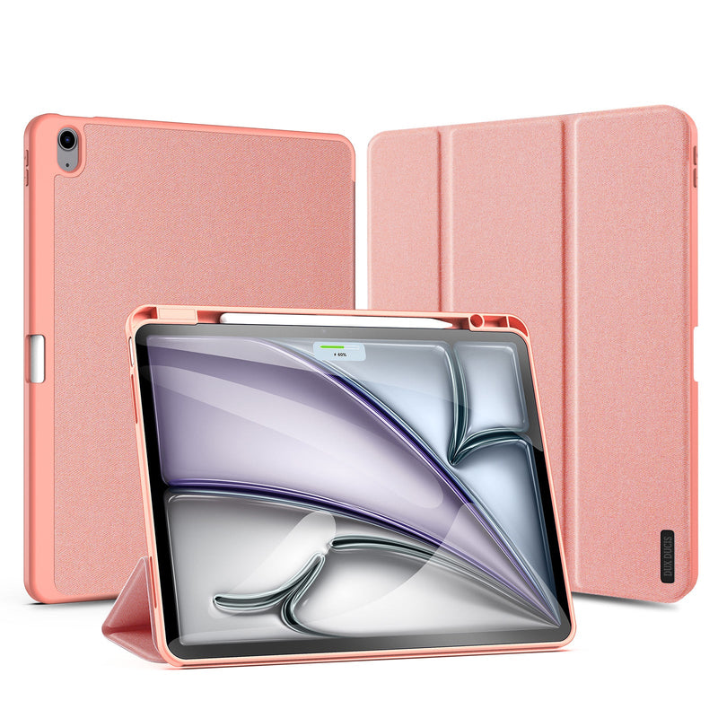 iPad Air 13 2024/2025 Flip Trifold Stand Case Cover with Pencil Holder