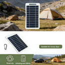 Solar Panel For Charging Devices - 2W/5V USB Output