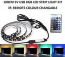 1M USB 60LED 5050 Strip Light Christmas TV Backlight