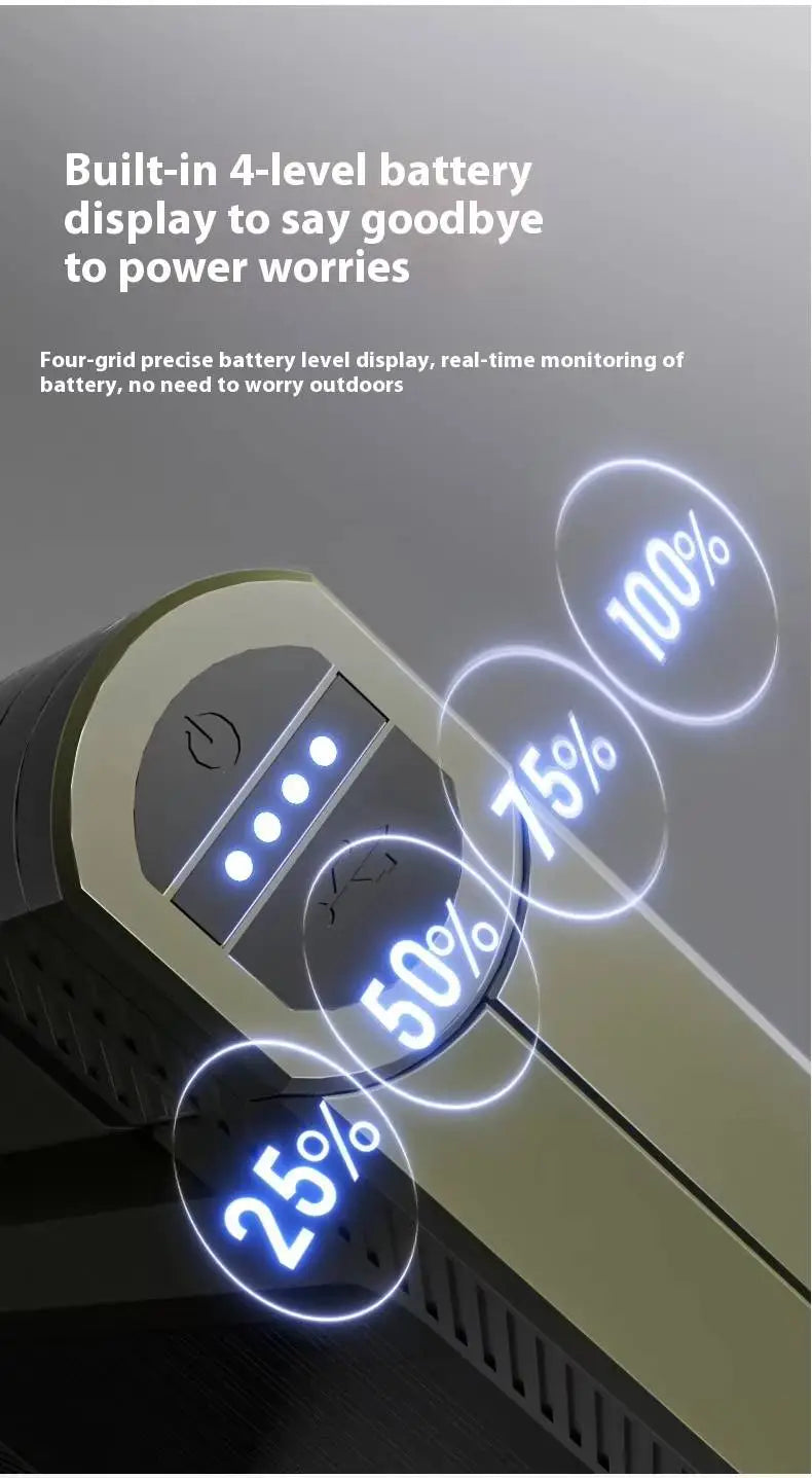 Foldable COB light 2000lm Rechargeable