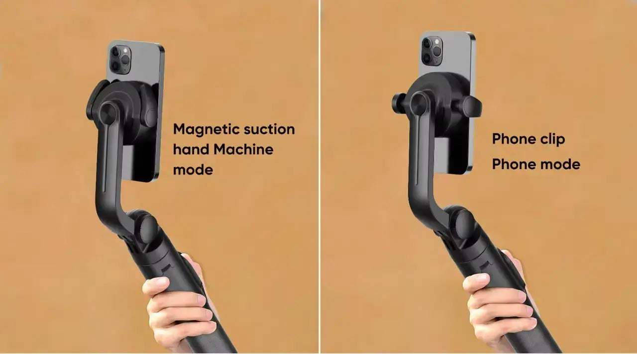 MagSafe Magnetic/Clip Selfie Stick Tripod with Remote –