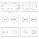 Collectable Coin Holders Paper Flips 2x2 - 50 Pcs