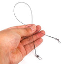 20 X Anti Bite Steel Fishing Line Lead