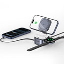 Portable 3-in-1 Magnetic Wireless Charger Charging Stand