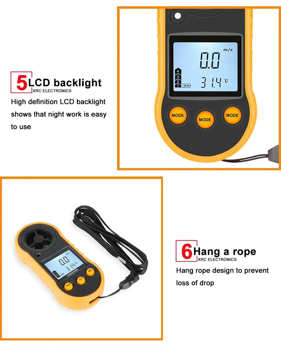 Portable Anemometer